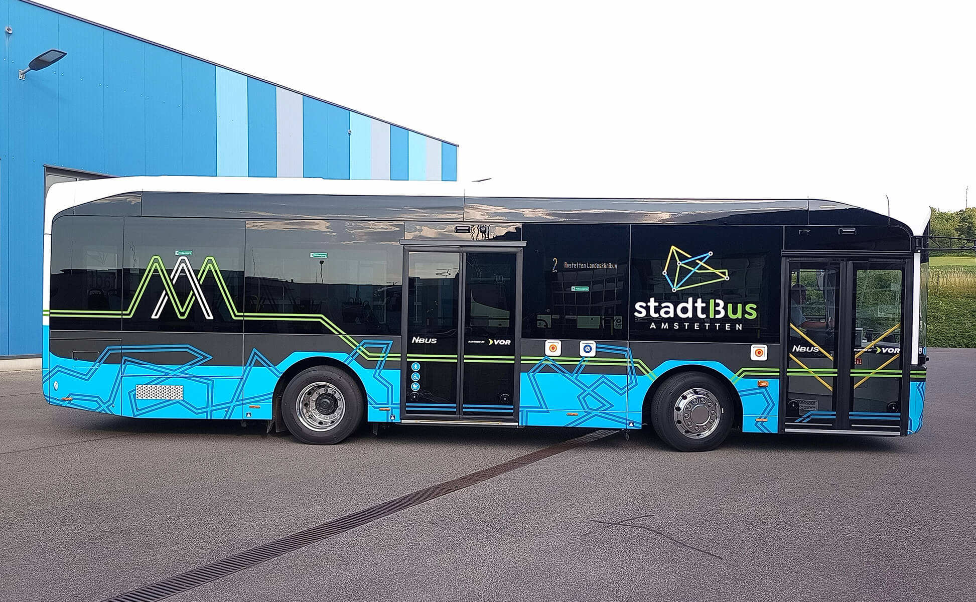 Stadtbus Amstetten-Beklebung1